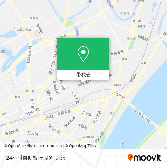 24小时自助银行服务地图
