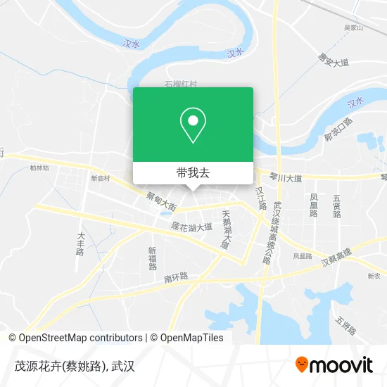 茂源花卉(蔡姚路)地图