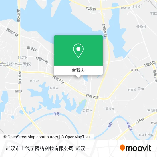 武汉市上线了网络科技有限公司地图