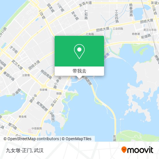 九女墩-正门地图