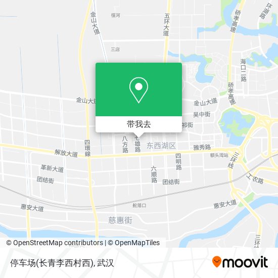 停车场(长青李西村西)地图