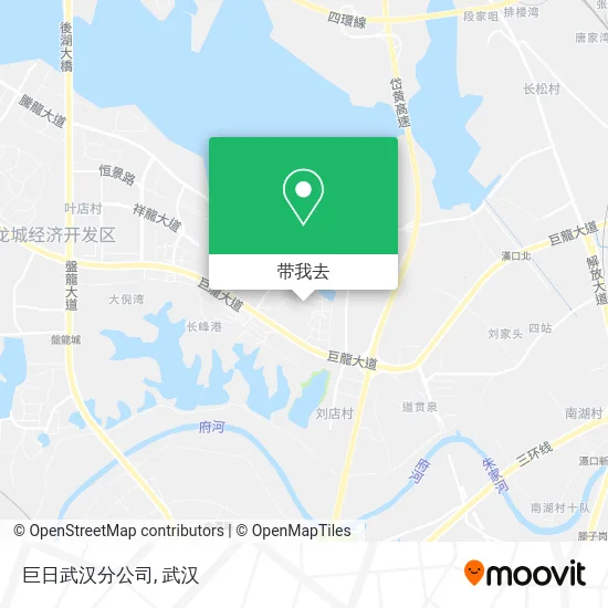 巨日武汉分公司地图