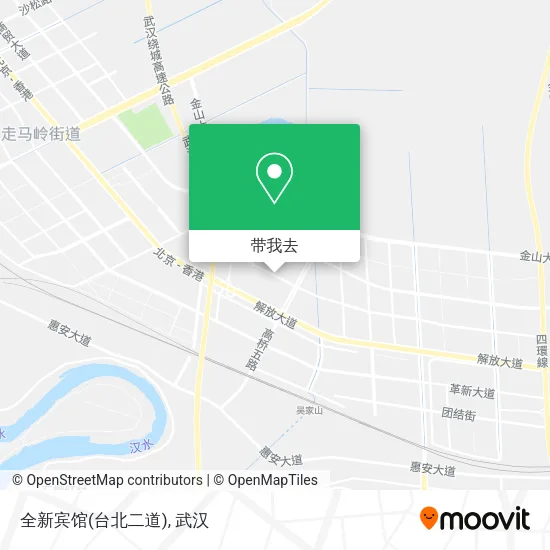 全新宾馆(台北二道)地图
