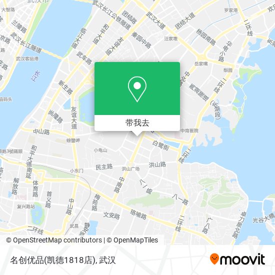 名创优品(凯德1818店)地图