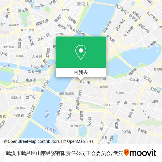 武汉市武昌区山南经贸有限责任公司工会委员会地图