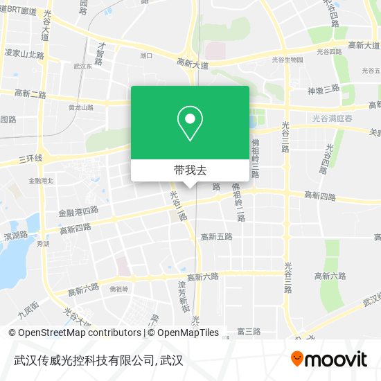 武汉传威光控科技有限公司地图