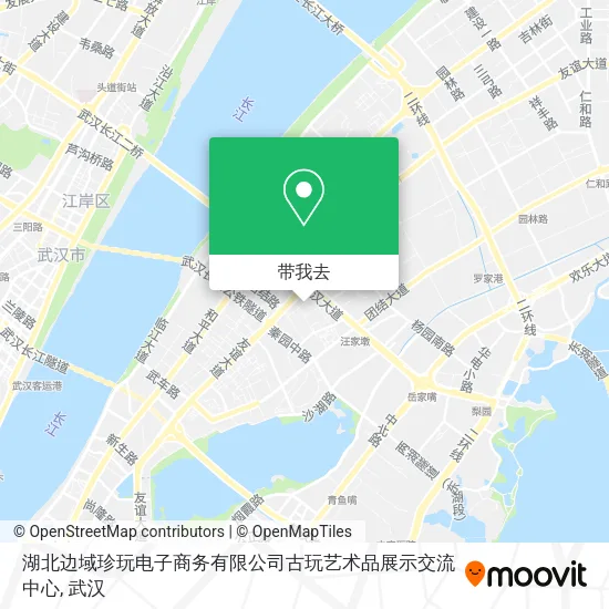 湖北边域珍玩电子商务有限公司古玩艺术品展示交流中心地图