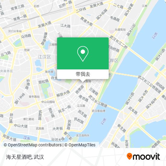 海天星酒吧地图
