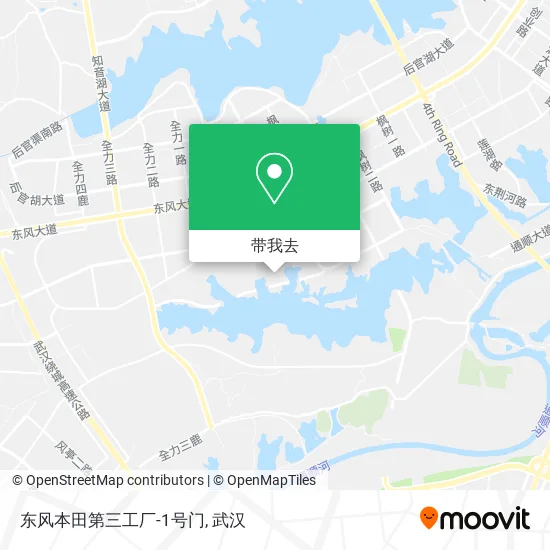 东风本田第三工厂-1号门地图