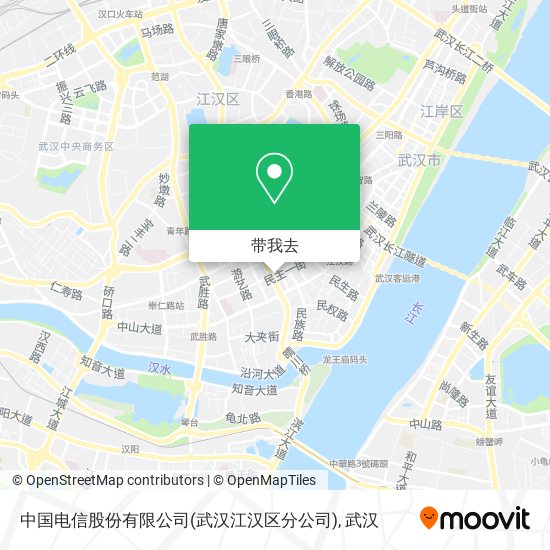 中国电信股份有限公司(武汉江汉区分公司)地图