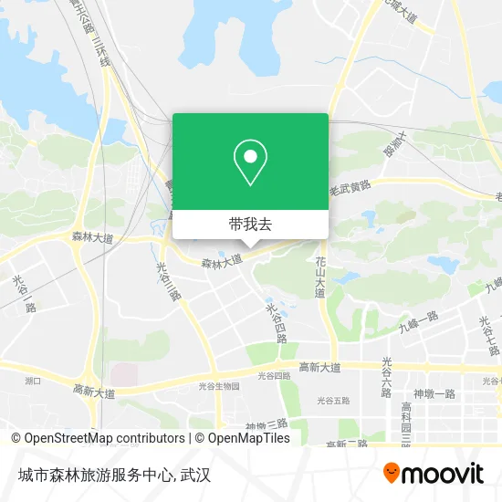 城市森林旅游服务中心地图