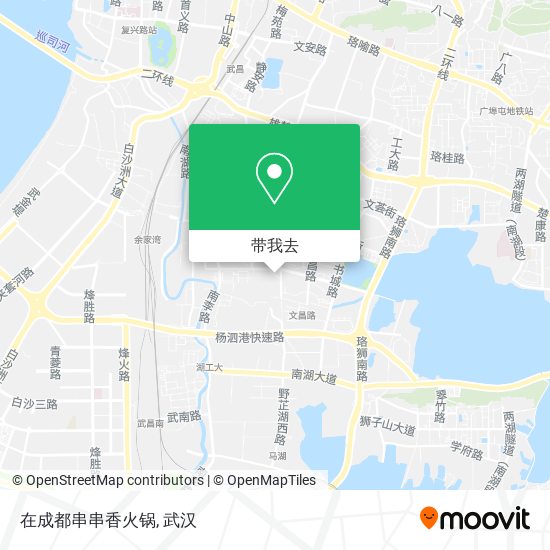 在成都串串香火锅地图