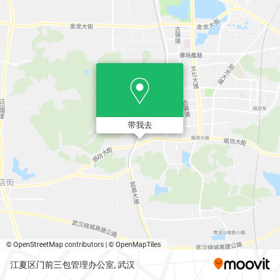 江夏区门前三包管理办公室地图