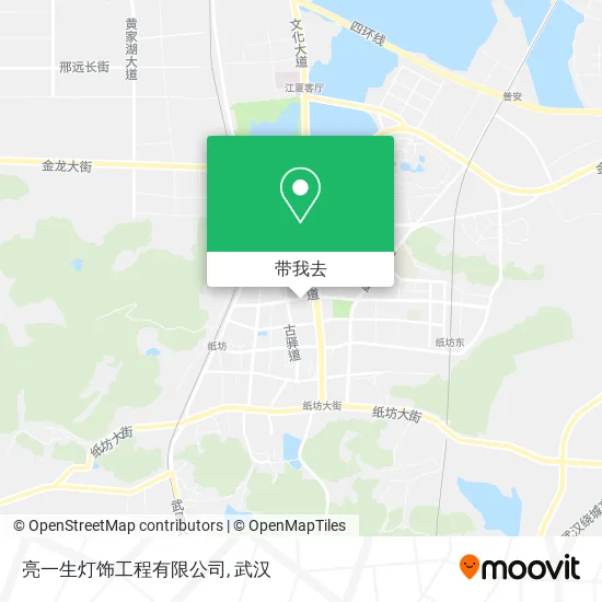 亮一生灯饰工程有限公司地图