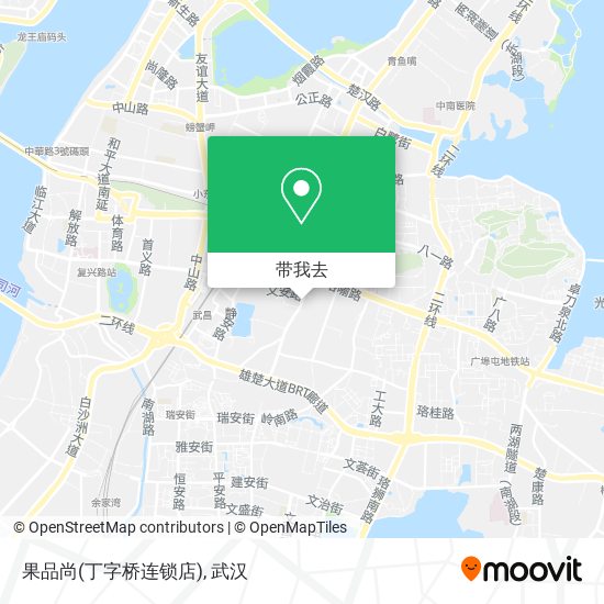 果品尚(丁字桥连锁店)地图