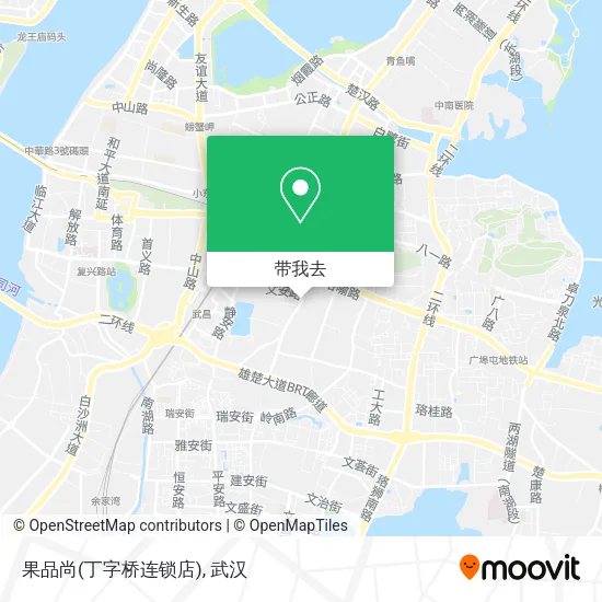 果品尚(丁字桥连锁店)地图