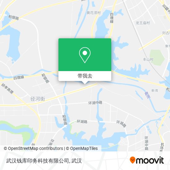 武汉钱库印务科技有限公司地图
