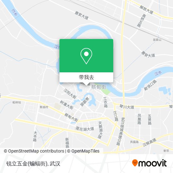 锐立五金(蝙蝠街)地图