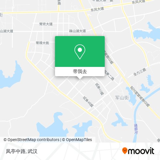 凤亭中路地图