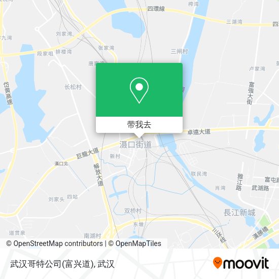 武汉哥特公司(富兴道)地图