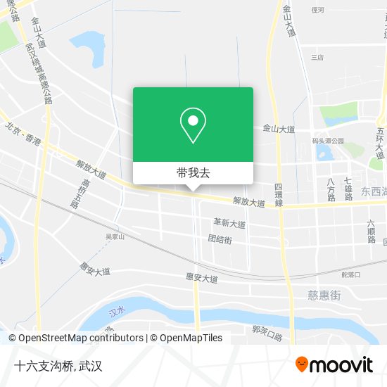 十六支沟桥地图