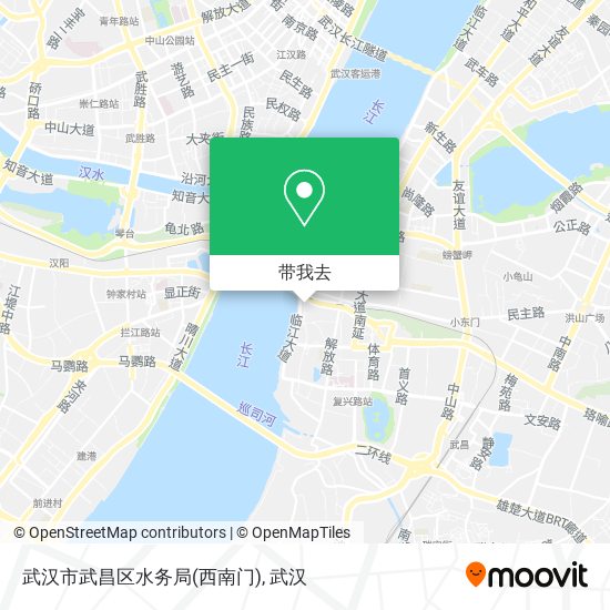 武汉市武昌区水务局(西南门)地图