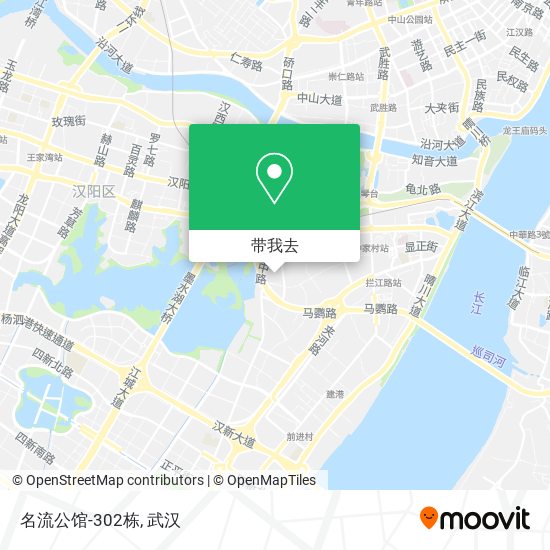 名流公馆-302栋地图
