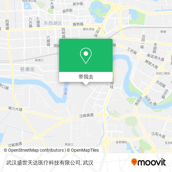 武汉盛世天达医疗科技有限公司地图