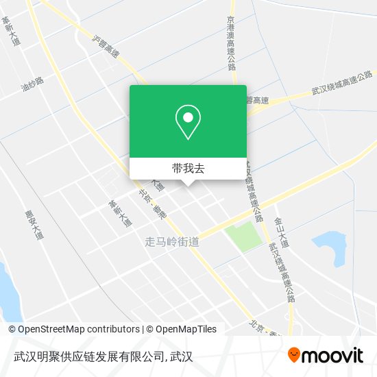 武汉明聚供应链发展有限公司地图