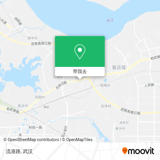 流港路地图