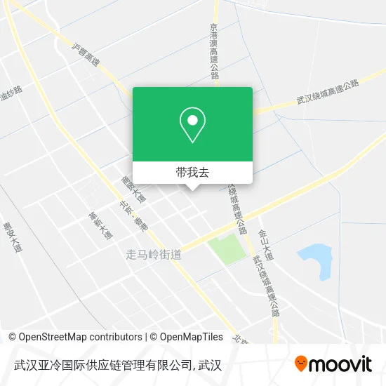 武汉亚冷国际供应链管理有限公司地图