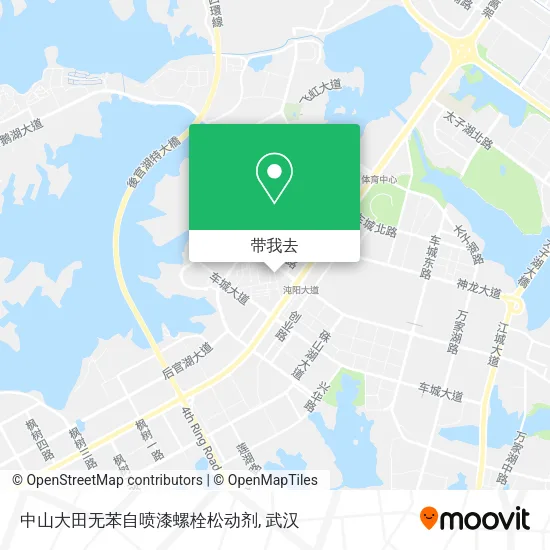 中山大田无苯自喷漆螺栓松动剂地图