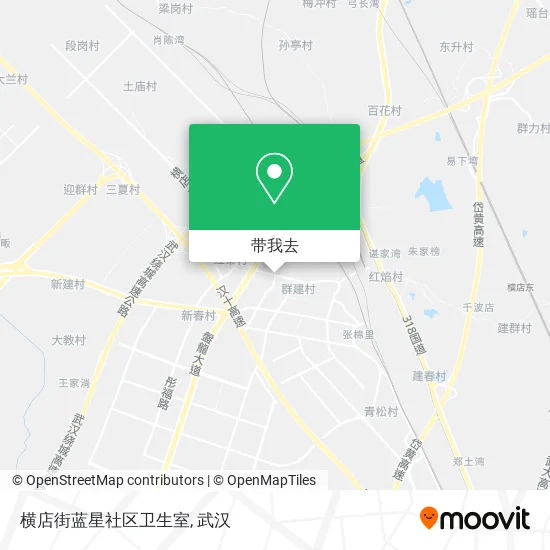 横店街蓝星社区卫生室地图