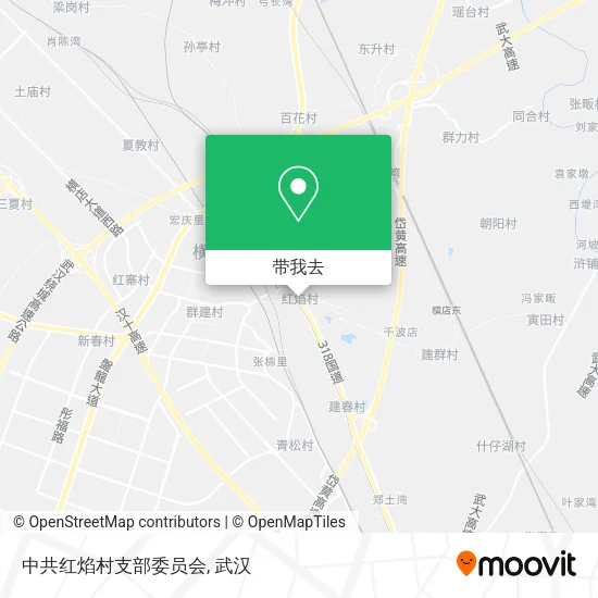 中共红焰村支部委员会地图