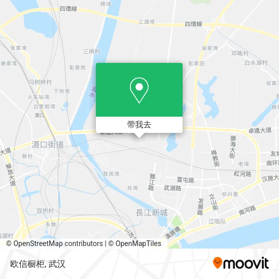 欧信橱柜地图