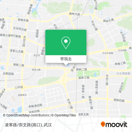 凌寒路/崇文路(路口)地图