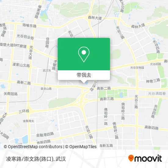 凌寒路/崇文路(路口)地图