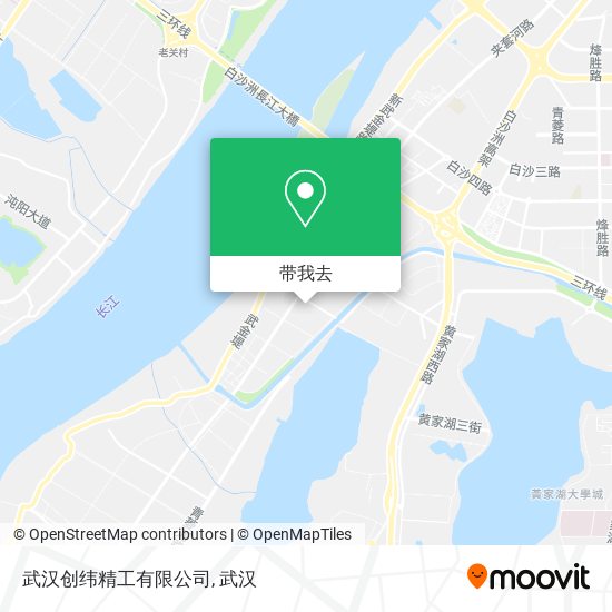 武汉创纬精工有限公司地图