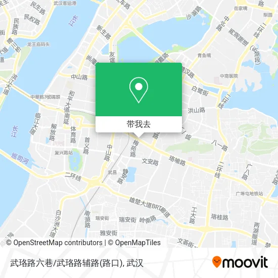 武珞路六巷/武珞路辅路(路口)地图