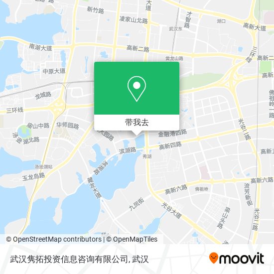 武汉隽拓投资信息咨询有限公司地图