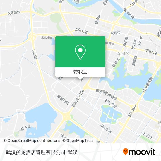 武汉炎龙酒店管理有限公司地图