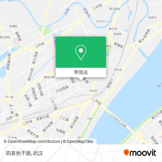 四喜热干面地图
