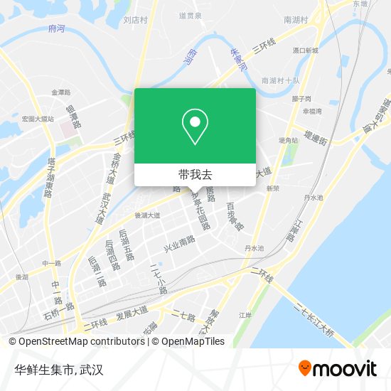 华鲜生集市地图