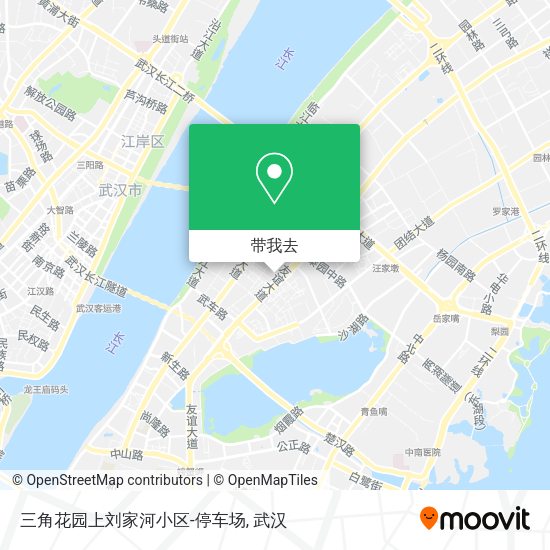 三角花园上刘家河小区-停车场地图