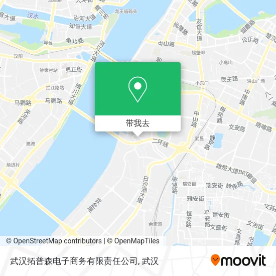 武汉拓普森电子商务有限责任公司地图