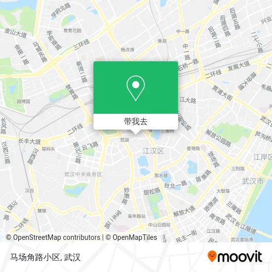 马场角路小区地图