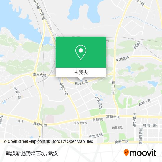 武汉新趋势墙艺坊地图