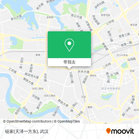 链家(天泽一方东)地图