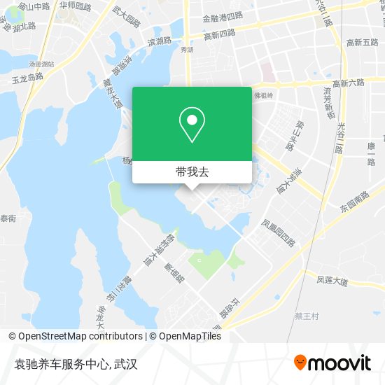 袁驰养车服务中心地图