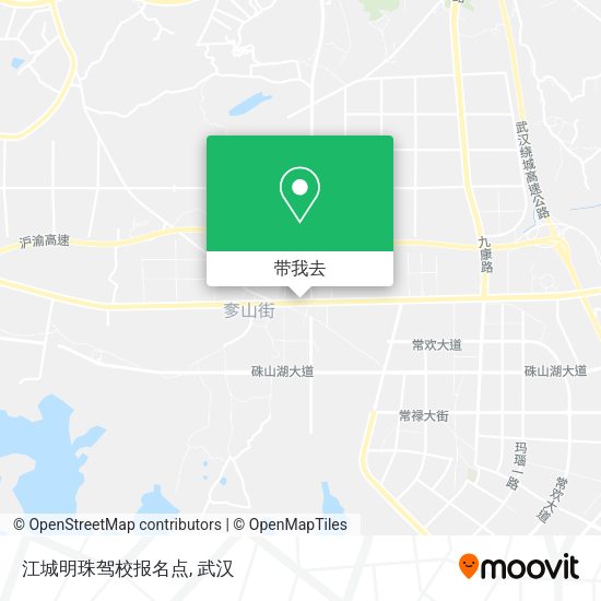 江城明珠驾校报名点地图